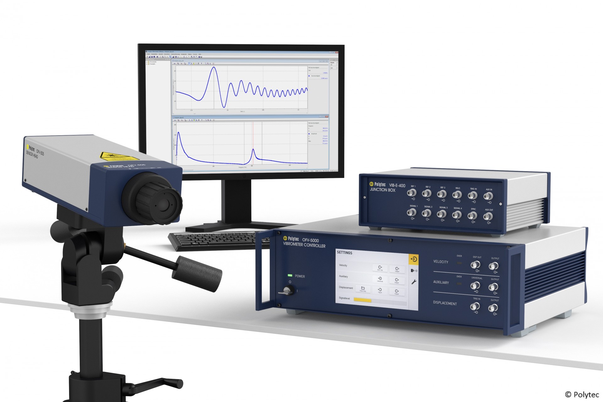 Location vibromètre laser monopoint